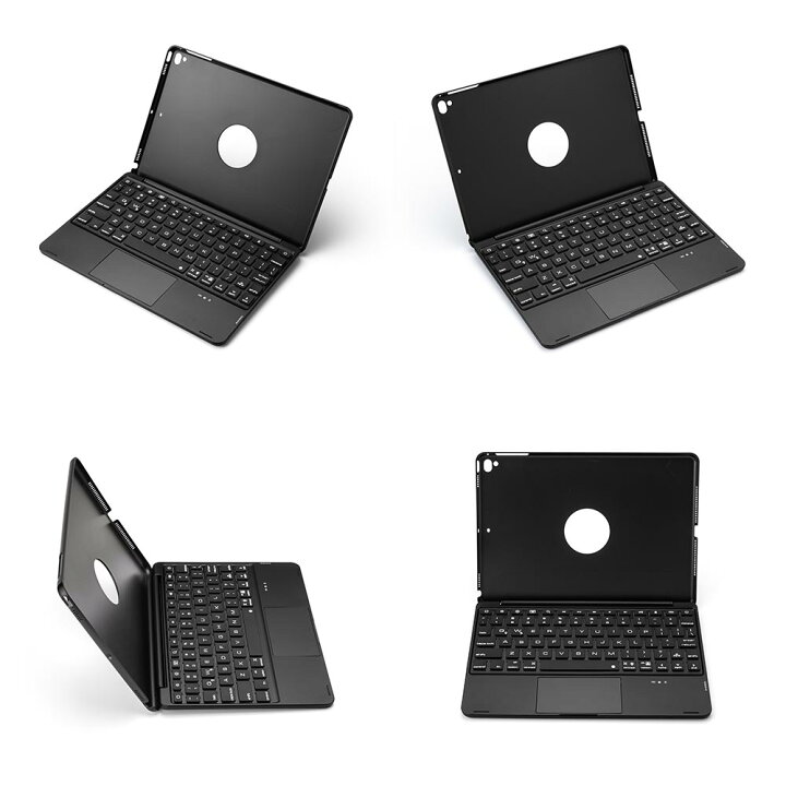 22正規激安 Ipad 9 7 第5 6世代 Air1 Pro Air2用 トラックパッド キーボードケース カバー Ledバックライト ワイヤレス ブルートゥースキーボード 充電式 Api Tokomobile Co Id