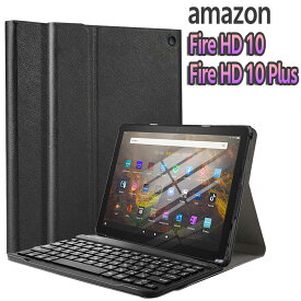 Amazon Fire HD 10 2023用 Fire HD 10 2021用 Fire HD 10 Plus 2021用 Bluetooth キーボード ワイヤレス 超薄ケース付き US配列 かな入力 アマゾン ファイア エイチディー 送料無料 モデルナンバー：T76N2B 対応