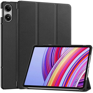 �V���I�~ Redmi Pad Pro 12.1�C���` �P�[�X �J�o�[ �����h�~ �X�^���h�J�o�[���^ �y�� �O�� �����}�O�l�b�g�J�� PU���U�[�J�o�[ �S�ʕی�V���I�~ ���b�h�~�p�b�h �v�� 12.1�C���` ��������