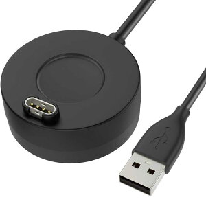 ガーミン用 充電パッドケーブル Garmin チャージャー USB-A / USB-C 1m Fenix8/7/6/5/Vivoactive6/5/4/3/Venu3/2/Forerunner970/570/965/265/165/ForeAthlete55/Instinct3/E/2/EpixPro/ApproachS70/S60 充電ホルダー スマートウォッチ充