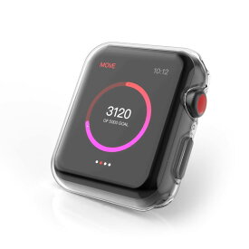 【送料無料】Apple Watch 4/5 TPUケース（2個セット） 全面保護 Apple Watch 4/5 40mm 44mm選択可能　カバー TPU素材 柔らかい 耐衝撃 脱着簡単 アップルウォッチ4/5 ケース 高品質 iwatch ケース クリア