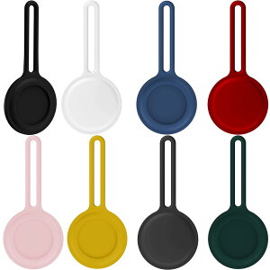 Airtags保護カバー、Airtag TPUケース エアタグ、Airtagsアンチロスト完全保護シリコンケース、Airtags Bluetoothトラッカーケース保護スキン