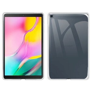 yz J:COM Galaxy Tab A 10.1 2019iSM-T510 /T515)P[X NA  TPUf یJo[wʃP[X y ɔh~