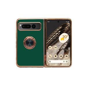 Google Pixel Fold �\�t�g�P�[�X�����O TPU�ی�P�[�X�E�J�o�[ �P�[�X�����O�X�^���h�ϏՌ� �X�^���h�@�\�t�� 360��]
