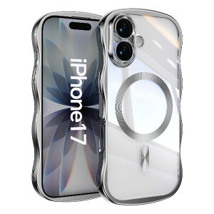 iPhone17 /16�V���[�Y �p iPhone17E�@iPhone17 iPhone17 Pro iPhone17 Air iPhone17 Pro Max �P�[�X �J�o�[ �ϏՌ� �N���A MagSafe�����O���� �w�ʃN���A�ی�P�[�X �����Y�S�ʕی� �肪���Ȃ� ���˂��� ����Ȑ��d