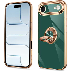 iPhone17 / iPhone17 Pro / iPhone17 Air / iPhone17 ProMax �P�[�X �J�o�[ �X�}�z�P�[�X �\�t�g�P�[�X �����O TPU�ی�P�[�X �����O�X�^���h �ϏՌ� �X�^���h�@�\�t�� 360��] �A�C�t�H��17 �A�C�t�H��17�v�� �A