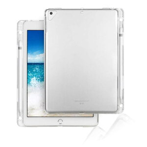 �y���������ziPad 10.2 / iPad Pro 10.5 / iPad AIR3 �ʗp �y�����[�X�y�[�X�t�� TPU�P�[�X �ϏՌ� �����^ �y�� �w�ʃJ�o�[ �N���A iPad ��7����/��8����/��9���� /iPad Pro 10.5�C���` /iPad AIR3 ���p �ی�J�o�[