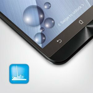 �y���������zASUS ZenFone 2 (ZE551ML / ZE550ML) �����K���X �t�B���� ����0.3mm �t���ی�t�B���� ���ϋv �����^ �����ߗ� �\�ʍd�x9H ���E���h���� ��U�h�~����