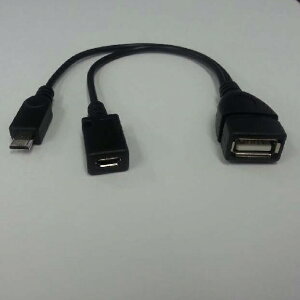 Galaxy/HTCΉ micro USB-USB AX OTGP[uX}z{̂USB@microUSBXd[qt