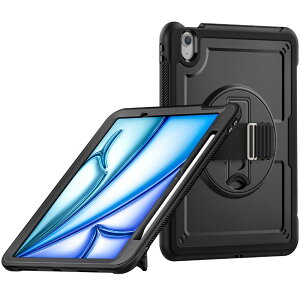 iPad Air 11C` (M2)2024 (M3)2025 P[X ϏՌ y[ 360°]X^h nhXgbv V_[Xgbv SʕیJo[ iPad GA[11