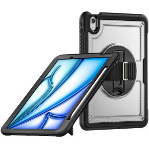 iPad Air 11C` (M2)2024 (M3)2025 P[X ϏՌ y[ 360°]X^h nhXgbv V_[Xgbv SʕیJo[ iPad GA[11