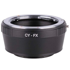 【送料無料】CY-FXレンズマウントアダプター Contax for Yachica CY/YC レンズから 富士フィルム X FXマウントカメラ用 X-A1 X-A2 X-A3 X-A5 X-A10 X-A20 X-E1 X-E2 X-E2s X-E3 X-H1 X-M1 X-Pro1 X-Pro2 X-T1 X-T2 X-T10 X-T20マウントボディ用 高品質