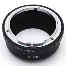 【送料無料】FD-NEX マウントアダプターCanon FDレンズ- Sony NEX Eカメラ装着用レンズアダプターリング レンズマウントアダプター マウント変換アダプター Sony Alpha NEX-7 NEX-6 NEX-5N NEX-5 NEX-C3 NEX-3 Alpha a6500 a6300 a6000 a5100a専用 高精度 高品質