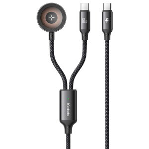 2in1 }[dP[u USB-C to USB-C & iWatchC[dP[u 60W PDΉ iPhone 16 [d Watch[d EHb` P[u u[d f[^] Type-C P[u MacBook iPad iPhone 16/15 Xperia Galaxy And