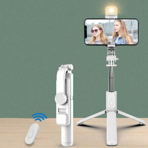 X}zB_ Or LEDCg Rt y ܂肽ݎ RpNg360°]  ZJ_ 10mu px Ў葀 B胉CgX^h selfie stick tripod Or rp iphone