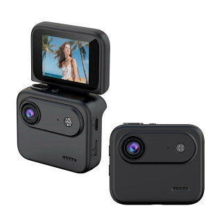 Y360 �A�N�V�����J���� �E�r�f�I�J����vlog 2inch���j�^�[���� 140�x�L�p 3���ԉғ� 32G�J�[�h�t�� 64GB�Ή� �㏑���^��1/4�l�W���� IP65�h�� /���s/�A�E�g�h�A/�X�|�[�c�J����/�y�b�g �L�^�p / ���]��
