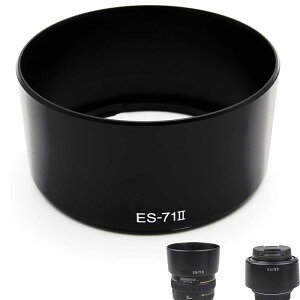 Canon �����Y�t�[�h �݊��i ES-71II �����Y�t�[�h Canon EF 50mm f / 1.4 USM�����Y�p ��������