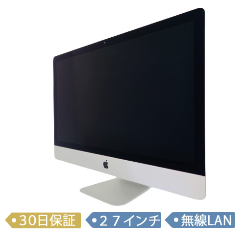 Apple/iMac Retina 5K/27インチ/Core i5 3.3GHz/2TB Fusion Drive/メモリ16GB/2015/MK482J/A/MacOS(10.12)//【C】