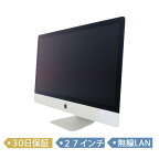 【中古】Apple/iMac Retina 27" 5Kディスプレイ/Core i5 3.7GHz/メモリ64GB/2TB Fusion Drive/27インチ/MacOS(10.15)/2019/デスクトップ【A】