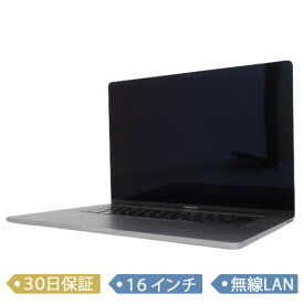 【中古】Apple/ MacBook Pro Touch Bar/Core i7 2.6GHz/メモリ16GB/SSD 512GB/2019/16インチ/MacOS (11.7)/ノート【B】