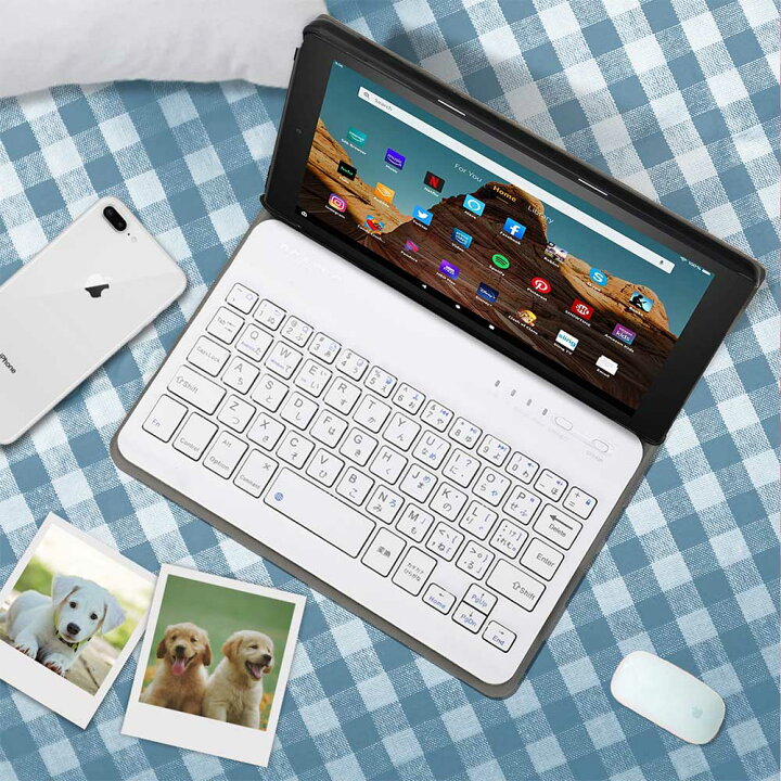 楽天市場 Fire Hd 10 21 Fire Hd 10 Plus 21 専用超薄ケース付き Bluetooth キーボード Us配列 かな入力 送料無料 Pcatec