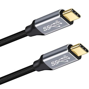 Type C to Type C �P�[�u�� 4K/60Hz �f���o�� USB C to C �P�[�u��1M/PD�Ή� 100W/5A ���}���[�d USB 3.1 gen2 10Gbps �����f�[�^�]�� �^�C�vC �P�[�u�� �i�C�����҂� �����b�L Macbook Pro/Galaxy iPad iPhone15 ��Type c�@��