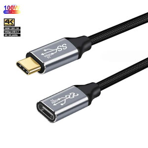 Type C to Type C P[u 4K/60Hz fo USB C to C P[u1M/PDΉ 100W/5A }[d USB 3.1 gen2 10Gbps f[^] ^CvC P[u iC҂ bL Macbook Pro/Galaxy iPad iPhone15 Type c@