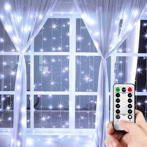 yzJ[eCg 3mx3m C~l[VCg 300LED 8[h tFA[Cg Rt 8ނ̏Ɩ[h USBd C~l[V IP44h NX}X//a/p[