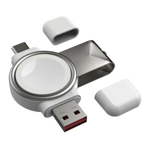 yzapple watch [d USB-C & USB-A 2in1 AbvEHb`pC[d ^ѕ֗ y RpNg USB-Aʑ} }[d iwatch Series 7/6 /SE /5 / 4 / 3 / 2 / 1 Ή apple watch [d type-c 