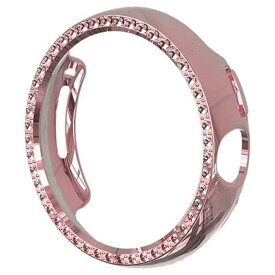 Google Pixel Watch 用 フレームケース ピクセルウォッチ 保護ハードケースきらきらストーン PC材質 衝撃吸収 装着簡単 メンズ レディース ジュエリー風 かわいい 送料無料