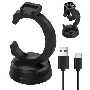 Xiaomi Redmi �X�}�[�g�E�H�b�` �[�d�P�[�u�� �[�d�� USB�[�d �[�d�X�^���hC�^ Redmi Watch 5 Active/5 Lite/Watch 4/Watch 3 Active/ watch2/watch lite2/Xiaomi band7 pro �Ή� �[�d�P�[�u���X�^���h�t�� ����100CM