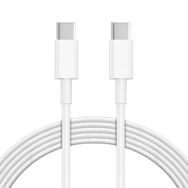 USB-C & USB-C 60W急速充電 PD対応 タイプc TYPE C 充電ケーブル1m iPhone15 MacBook Pro/Air iPad Pro Galaxy S21 S20 Note20、Xperia、Google Pixel その他Android各種、usb type c機器等対応 送料無料
