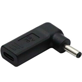 USB-C 入力 DC 4.0×1.35mm 急速充電アダプタ 40135 対応 主にLenovo/ASUS/東芝/レノボノートパソコン PD 充電 変換アダプター 4.0×1.35mm プラグ 高速充電 45w-100w以上のPD充電器が必要