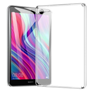 �y���������zHuawei MatePad T8 8.0 �P�[�X �N���A ���� TPU�f�� �ی�J�o�[�w�ʃP�[�X ���y�� �ɔ������h�~