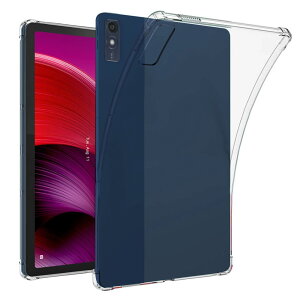 SoftBank Lenovo TAB7/ Lenovo Tab M10 5G 10.61インチ / Lenovo Tab M10a 5G(LET02) ケース 四角保護 クリア 透明 TPU素材 保護カバー 背面ケース 超軽量 極薄落下防止 レノボ タブ・エム・テン・ファイブジー ソフ