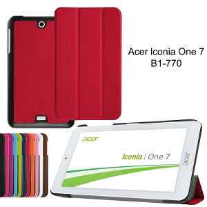 �y���������zAcer Iconia ONE B1-770 �^�u���b�g��p�X�^���h�@�\�t���P�[�X�@�O�܁@�J�o�[�@�y�ʌ^�@���^�@�X�^���h�@�\�@���i��PU���U�[�P�[�X