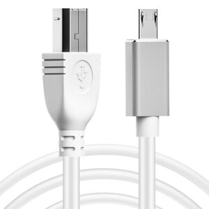 �������� MIDI Type-B �ϊ��P�[�u��1M USB B to TYPE C �I�X�I�X �ϊ��P�[�u�� 1.0M for PC �v�����^�[ �X�}�z �d�q�s�A�m �I�[�f�B�I�C���^�[�t�F�[�X�ȂǗp USB B to MicroUSB �I�X�I�X