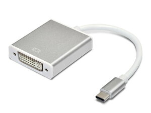 yz USB3.1-C ϊA_v^[ Type-C to DVI ϊA_v^[ 4K 𑜓x Ή (^CvCIX-DVIXA_v^[) 2017MacBook / Google ChromeBook Pixel ȂC[qڂ̃foCXɑΉ