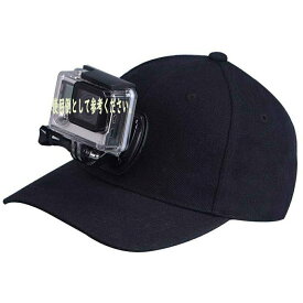 【送料無料】 Gopro,SJ4000コンパクトカメラ用マウント付き野球帽子　Gopro Fusion/Hero10/9 8/7/6/5/4 3/3/2/GoPro Hero5 Session,SJ4000/SJ5000/SJ6000 SJCAM YIその他スポーツカメラ