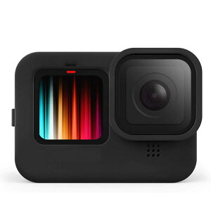 GoPro Hero11 Hero10 Hero9 Black 対応 シリコンカバー ストラップ付き シリコンカバー シリコンプロテクタ シリコーンケース 衝撃吸収 ゴープロ ヒーロー9 10 11ブラック 送料無料