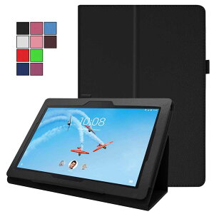 �y���������zLenovo TAB E10 �P�[�X �X�^���h�@�\�t���P�[�X�@��܁@�J�o�[�@���^�@�y�ʌ^�@�X�^���h�@�\�@���i��PU���U�[�P�[�XZA470073JP TB-X104F�Ή�
