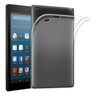 Amazon Fire HD 8�@(2016/2017/2018)�@�N���A TPU �\�t�g �J�o�[�ی�J�o�[�y�� ���^ �V�F�� �ϏՌ� �w��h�~ �Ռ� �z�� �C�菝�h�~ �N���A �\�t�g �J�o�[ �P�[�X