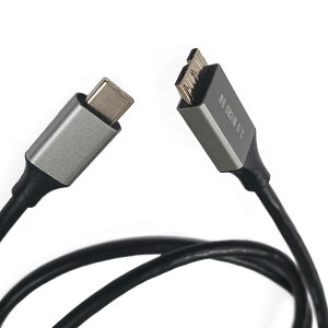 Type-C USB C-Micro USB3.0(10Pin)P[u 100cm iIX-IXjUSB Type-C @ΉOthddP[u USB Type C to Micro USB 3.0 10Pin}[d5Gbpsf[^] MacbookiProj/HDDOtn[hhCu/Seagate/Camera 