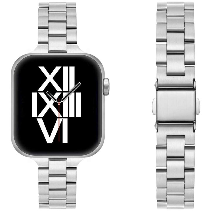 楽天市場】アップルウォッチ ステンレスベルト レディース Apple watch 