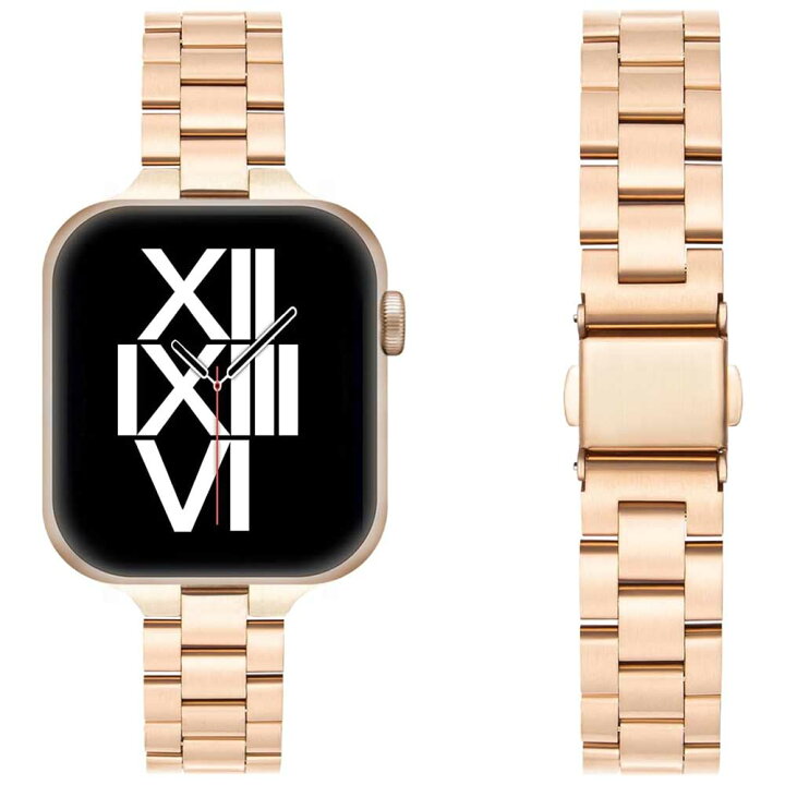 楽天市場】アップルウォッチ ステンレスベルト レディース Apple watch 