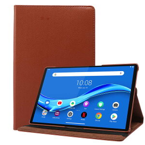 Lenovo Tab M10 HD (2nd Gen) ZA6W0022JP�P�[�X�@360�x��]�d�l�J�o�[�@���^�@�y�ʌ^�@�X�^���h�@�\�@���i��PU���U�[�P�[�X�@TB-X306F �P�[�X ZA6W0003JP