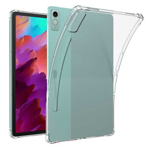 Lenovo Tab P12 12.7inch ZACH0002JP XiaoXin Pad Pro 12.7�C���` �^�u���b�g�P�[�X �l�p�ی�N���A ���� TPU�f�� �ی�J�o�[ �w�ʃP�[�X ���y�� �ɔ������h�~ P12 12.7�C���` ��������