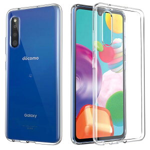 yzGalaxy A41 SCV48 / SC-41A p\tgP[X TPUیP[XEJo[ ϏՌ NAP[X