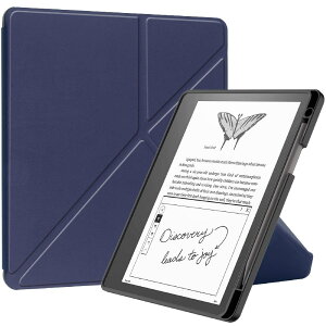 Kindle Scribe �P�[�X 10.2�C���` �J�o�[ �y���V�����[ ���^ �y�ʌ^ PU���U�[�P�[�X �V���v�� �蒠�^ �g���₷�� �L���h���X�N���C�u 2022 �y���V�����[ ��������
