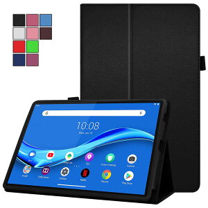 �y���������zLAVIE Tab E TE510/KAS PC-TE510KAS/Lenovo Tab M10 Plus �P�[�X �X�^���h�@�\�t���P�[�X�@��܁@�J�o�[�@���^�@�y�ʌ^�@�X�^���h�@�\�@���i��PU���U�[�P�[�XLAVIE Tab E TE510/KAS PC-TE510KAS ZA5T0375J